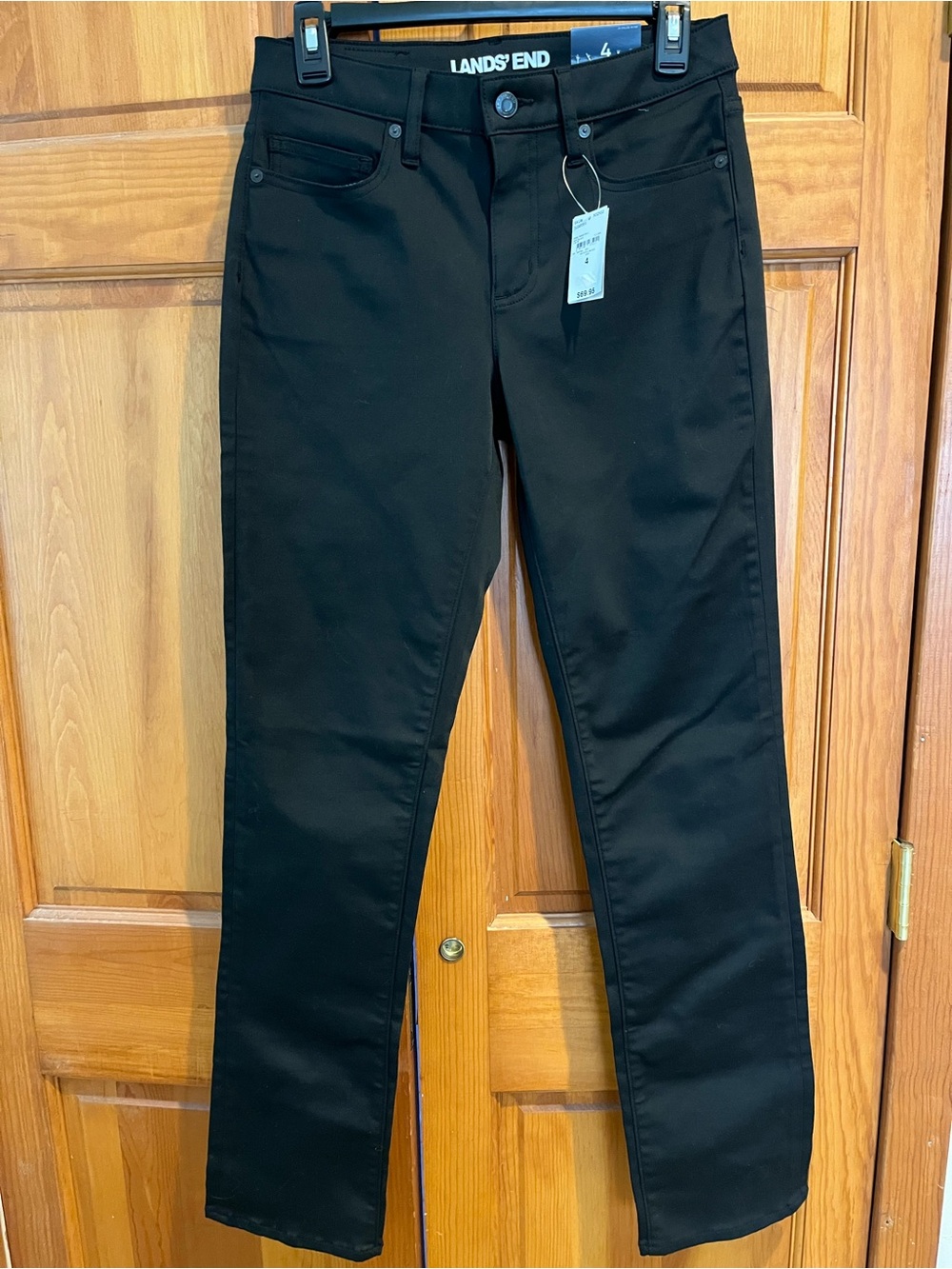 Lands' End Women's Black Skinny Jeans